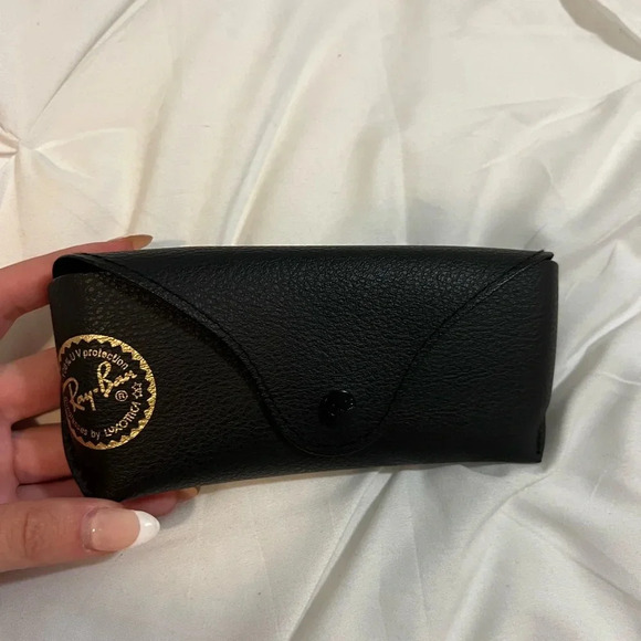 Ray Bans Aviator Large Metal-Black/G-15 Green Polarized Glasses - Picture 7 of 9